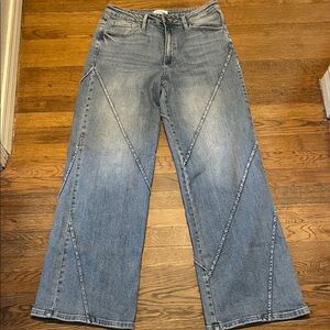 Anniewear Light Blue Flare Jeans